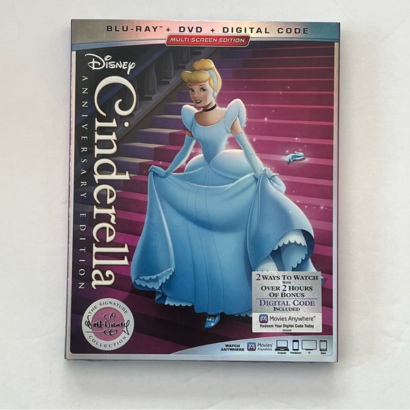 Disney The Signature Collection Bundle of 4 Blu-Ray+DVD+Digital Code NEW - Picture 5 of 10